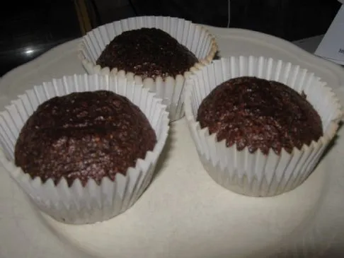 Dukan - Schokoladen-Haferkleie-Muffins