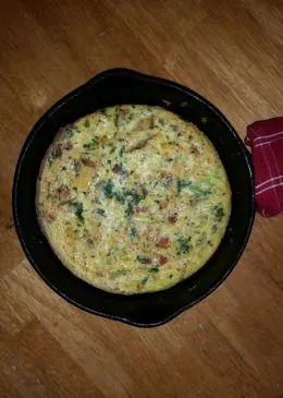 Bacon-Kartoffel-Frittata