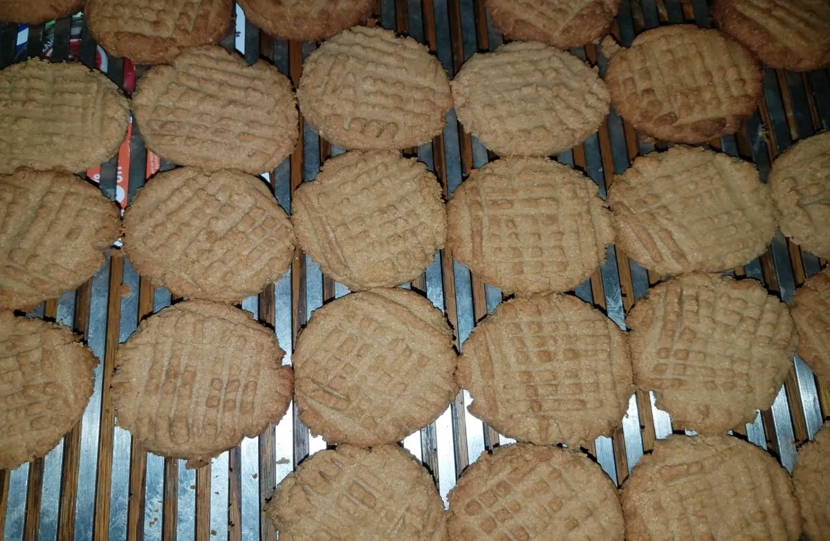Erdnussbutterkekse
