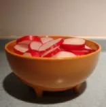 RADIESCHEN MIT KOKOSBUTTER