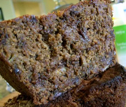 GF Veganes Schokoladen-Bananenbrot