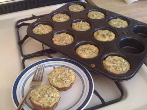 Zucchini & Leinsamen Krustenlose Quiche