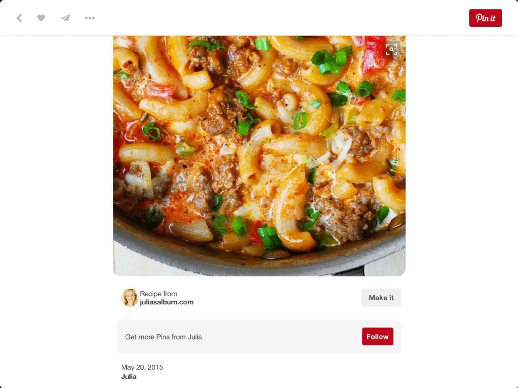 Ein-Pfannen-Mac & Cheese mit Putenhackfleisch