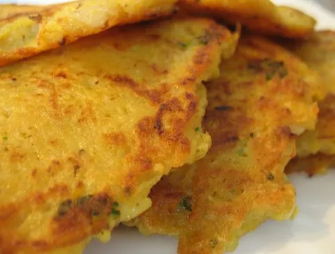 Spaghetti-Kürbis-Pfannkuchen