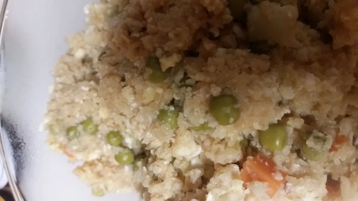 Blumenkohl gebratener Reis