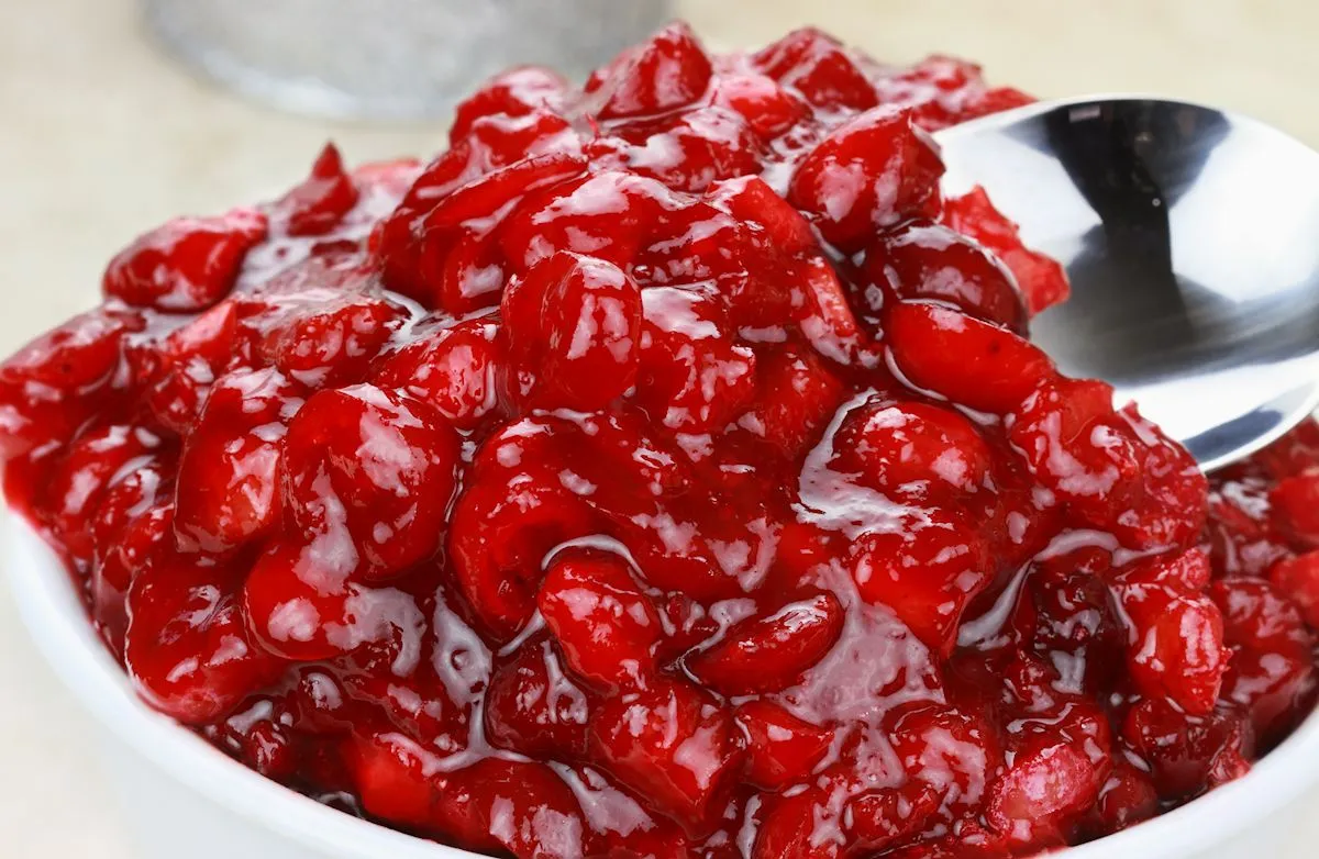 Frische Cranberry-Sauce, ohne Zuckerzusatz