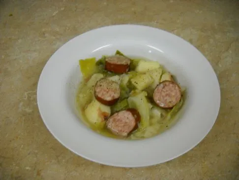 Kohl-Kielbasa-Suppe