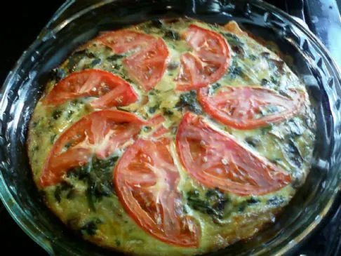 Low Carb Spinat-Quiche
