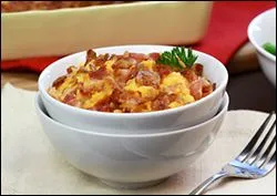 Super-würzige pürierte Butternut-Auflauf