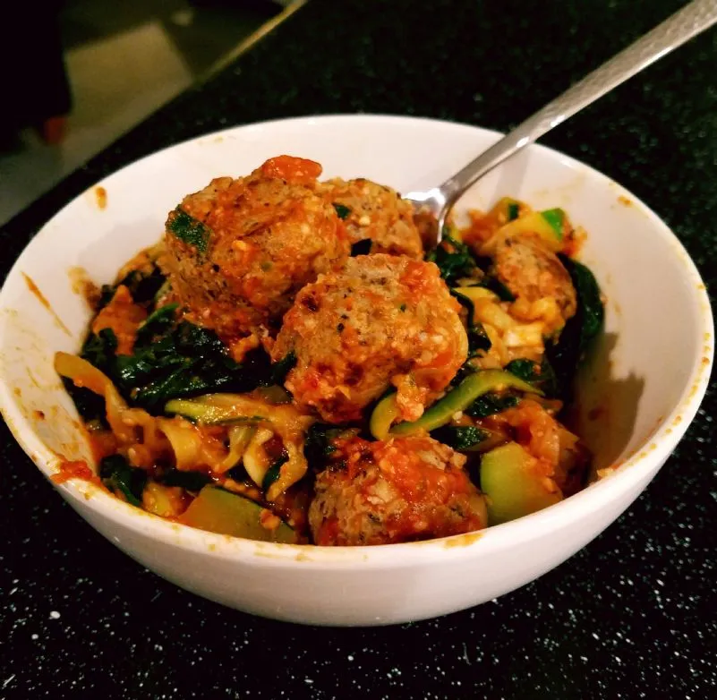 Kichererbsen- und Blumenkohl "Fleischbällchen"