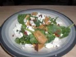 Feta-Yam-Spinat-Salat
