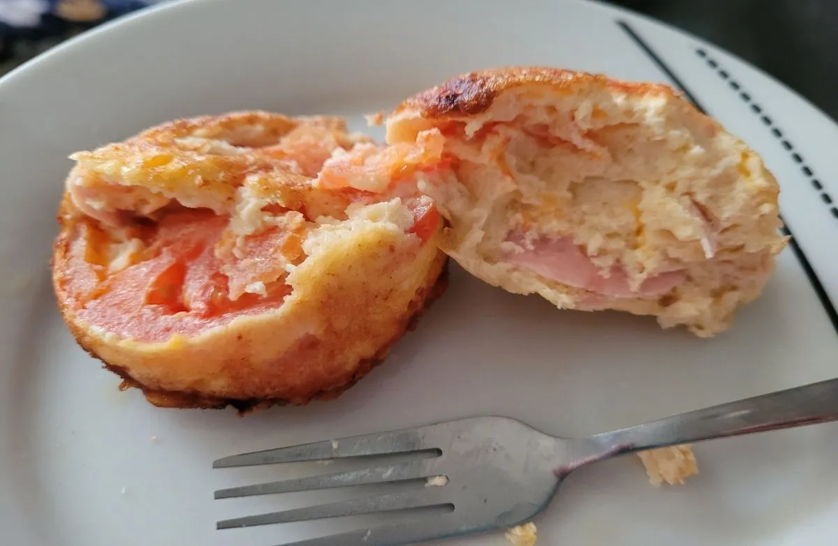 Air Fryer - Schinken-, Käse-, Tomaten- & Ei-Muffins