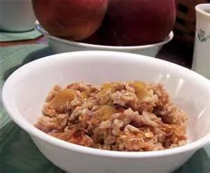 Pfirsich-Sahne-Auflauf