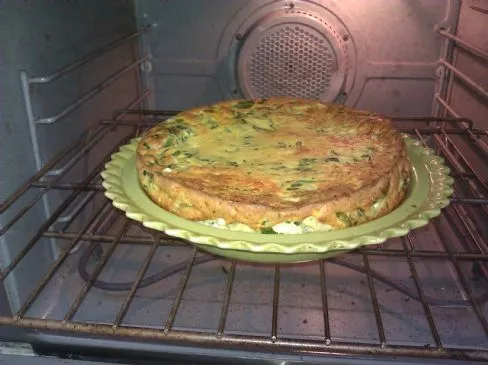 Krustenlose Spinat-Quiche