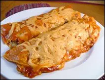 Käse- und Zwiebel-Enchiladas