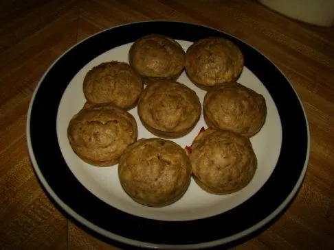 Leichte Bananenmuffins