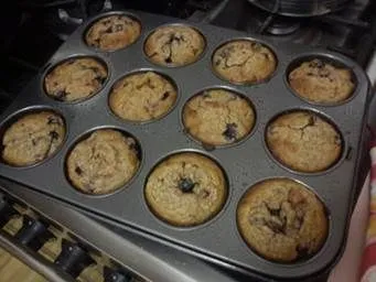 Muscle Worx For Her Chef Amy - Protein-Muffins mit Blaubeeren und Banane