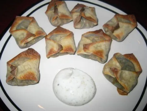 Südwestliche Wontons