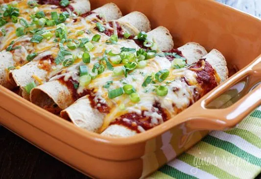 Hähnchen-Enchiladas (von Ginas leichten Rezepten)