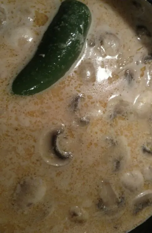 Thailändische Hühnersuppe