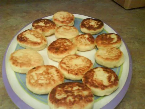 Syrniki (Quarkkuchen)