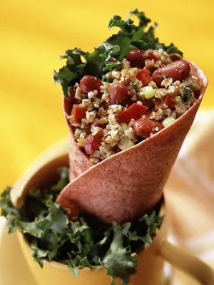 Italienische Bohnen mit Pesto