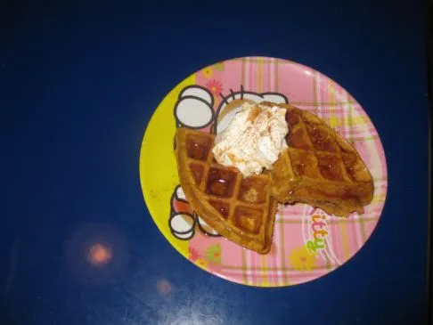 Belgische Kürbiswaffeln