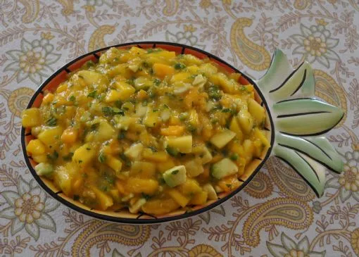 Mango-Papaya-Salsa