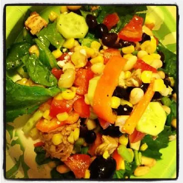 Thunfisch-Bohnen-Salat