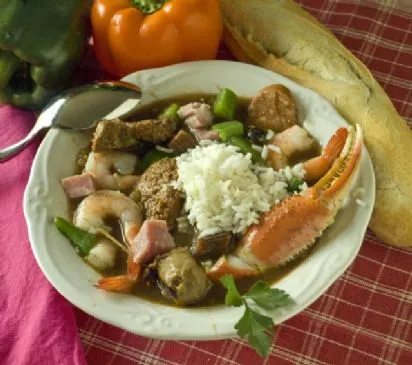 Louisiana Bayouland Seafood File Gumbo