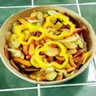 Linguine mit Garten-Gemüse