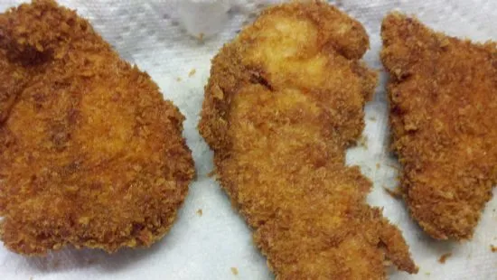 Panko-Hähnchen aus der Fritteuse