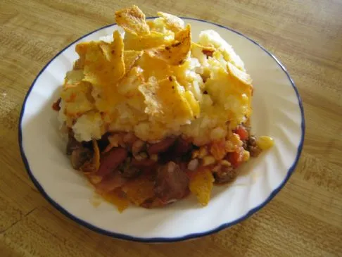 Überbackene Reste-Tacos