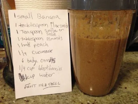 Smoothie in einer Schale