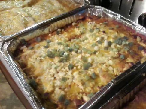 Hähnchen Enchiladas
