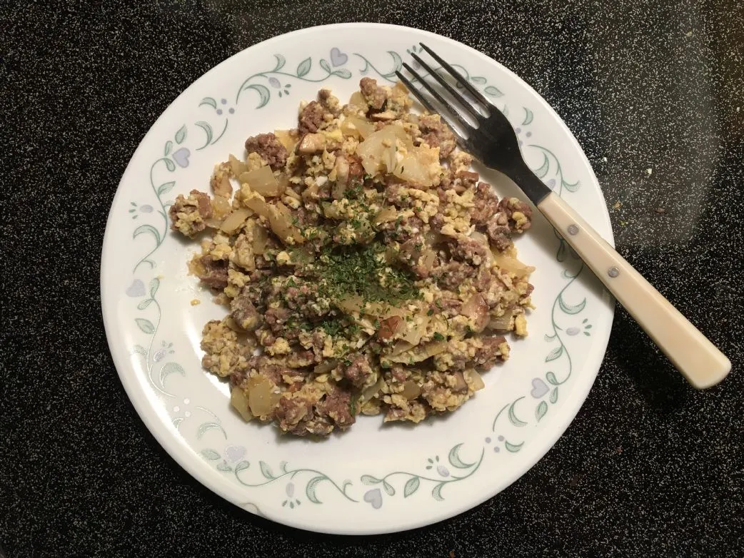 Keto-Frühstücks-Pfanne