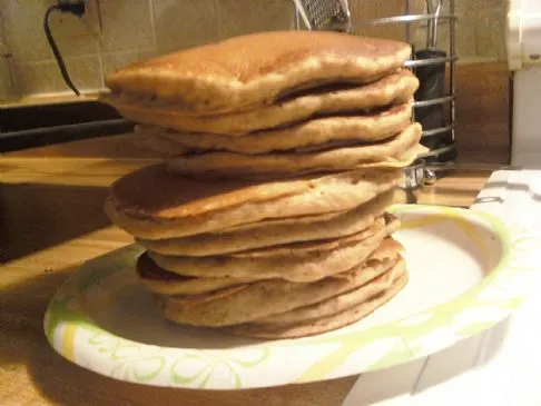 Leichte Pfannkuchen für sauberes Essen