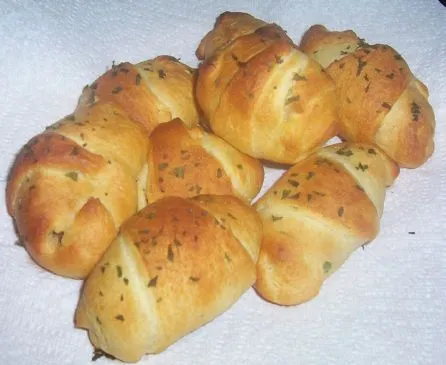 Leichte Puten-Pepperoni-Knoblauchknoten