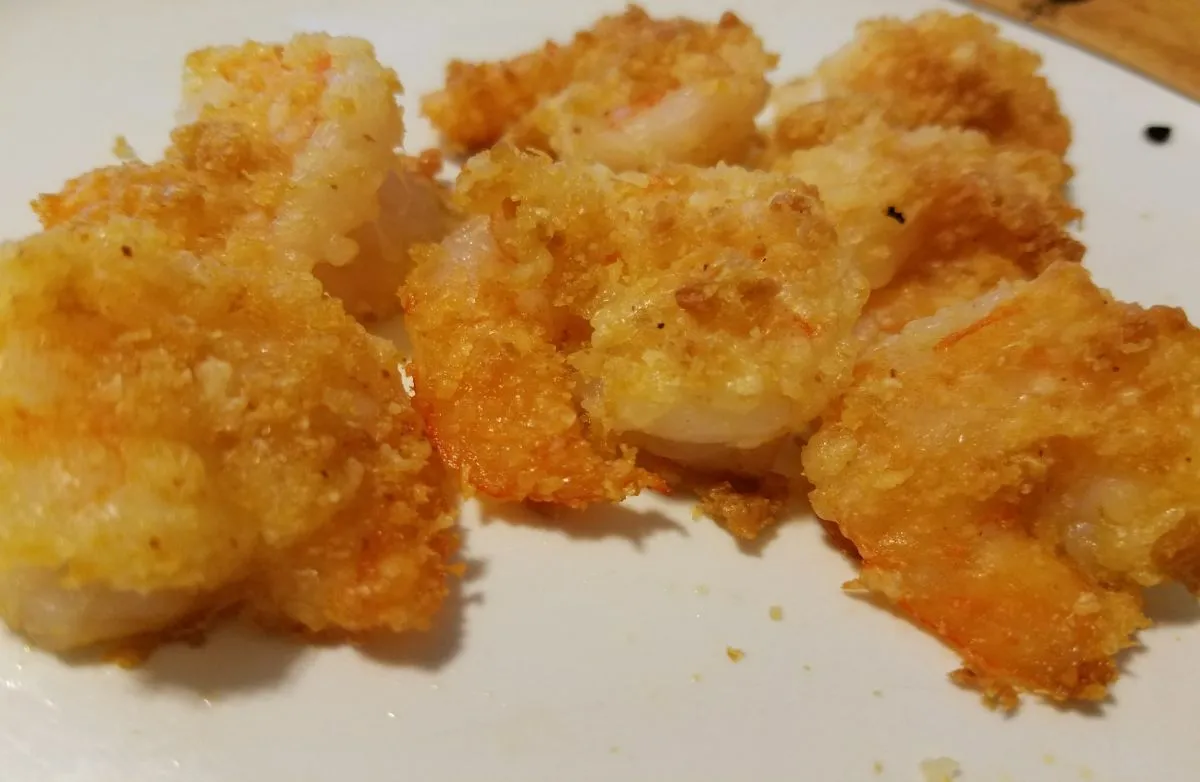 Keto "frittierte" Garnelen