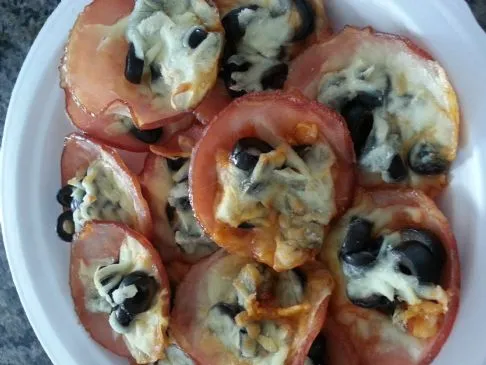 Pizza-Bites ohne Kruste