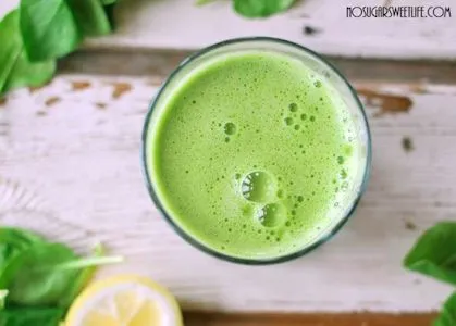 Spinat-Limonade-Saft