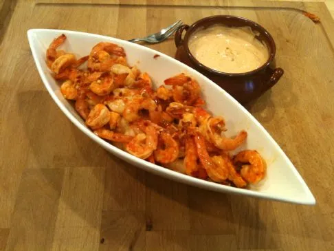 Chipotle-Orange-Garnelen