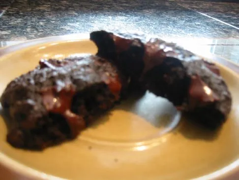 Riesige 3" 159 Kalorien Doppelte Schokoladenstückchen-Kekse