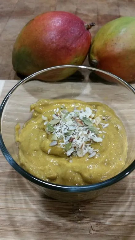 Mango Pudding (inspiriert von Dr. Fuhrman)