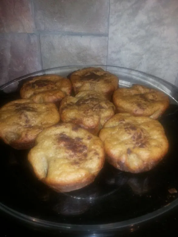 Honig-Bananen-Muffins mit Hafer, gluten- und laktosefrei