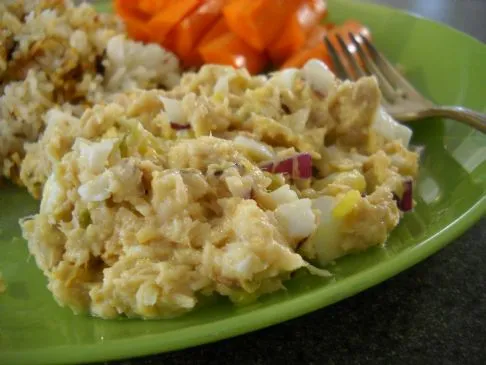 Thunfisch-Hummus-Salat