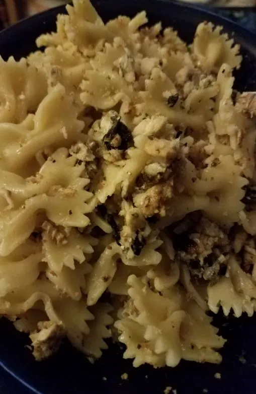 Pasta mit Sardinen, natriumarm