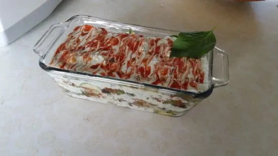 Lebendige Lasagne