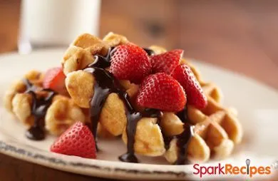 Zimt-Schokoladenwaffeln