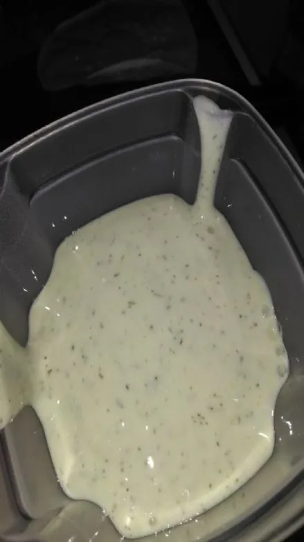 Wasabi Ranch Dressing mit Hüttenkäse